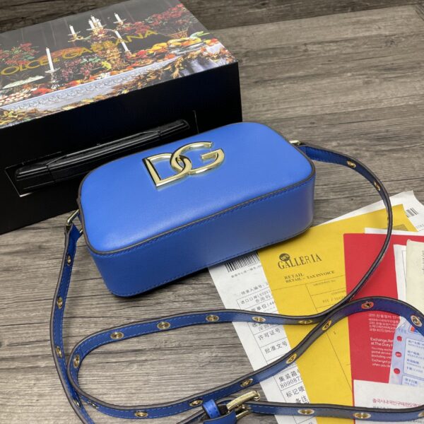 Dolce & Gabbana Crossbody 3.5 Bag Blue For Women 7.5in/19cm DG  BB7095AW57680623