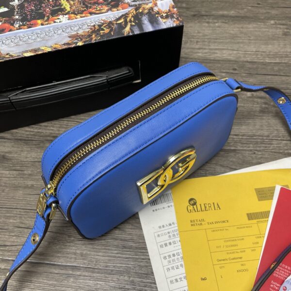 Dolce & Gabbana Crossbody 3.5 Bag Blue For Women 7.5in/19cm DG  BB7095AW57680623