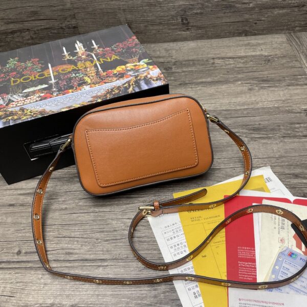Dolce & Gabbana Crossbody 3.5 Bag Brown For Women 7.5in/19cm DG