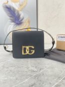 Dolce & Gabbana Crossbody 3.5 Bag Grey For Women 6.9in/18cm DG