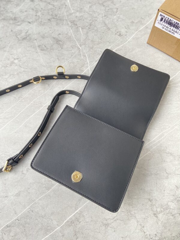 Dolce & Gabbana Crossbody 3.5 Bag Grey For Women 6.9in/18cm DG
