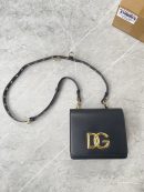 Dolce & Gabbana Crossbody 3.5 Bag Grey For Women 6.9in/18cm DG
