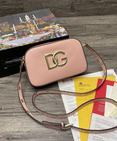 Dolce & Gabbana Crossbody 3.5 Bag Light Pink For Women 7.5in/19cm DG