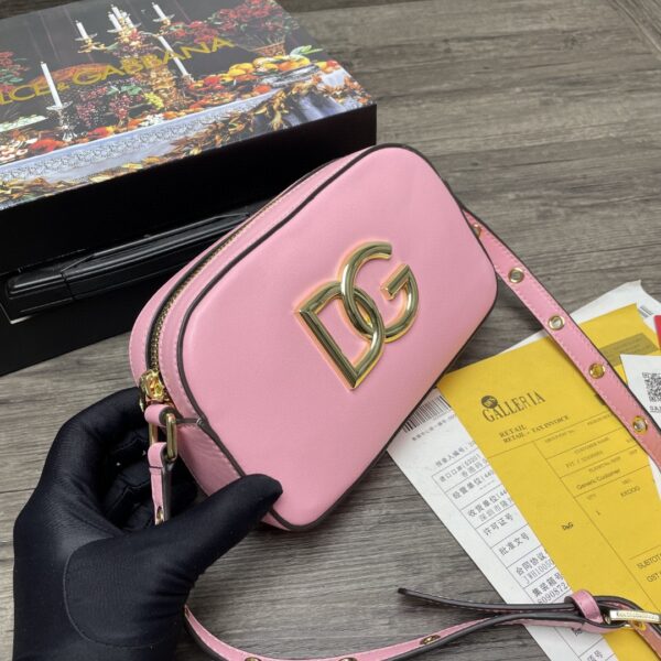 Dolce & Gabbana Crossbody 3.5 Bag Pink For Women 7.5in/19cm DG BB7095AW57680469
