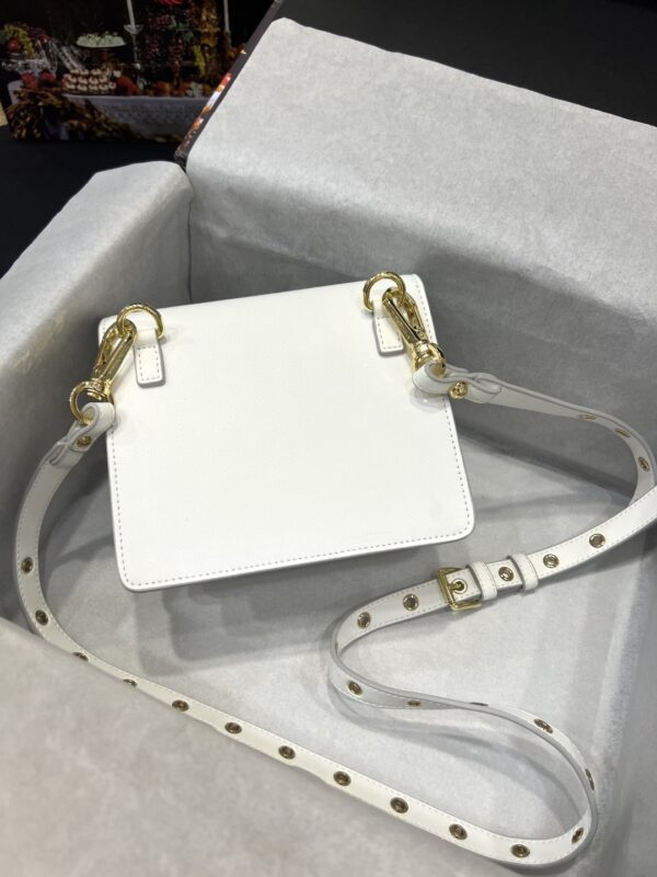 Dolce & Gabbana Crossbody 3.5 Bag White For Women 6.9in/18cm DG BB7037AW57680002