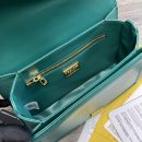 Dolce & Gabbana DG Girls Bag In Quilted Nappa Green For Women 10.6in/27cm DG