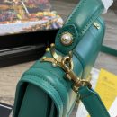 Dolce & Gabbana DG Girls Bag In Quilted Nappa Green For Women 10.6in/27cm DG