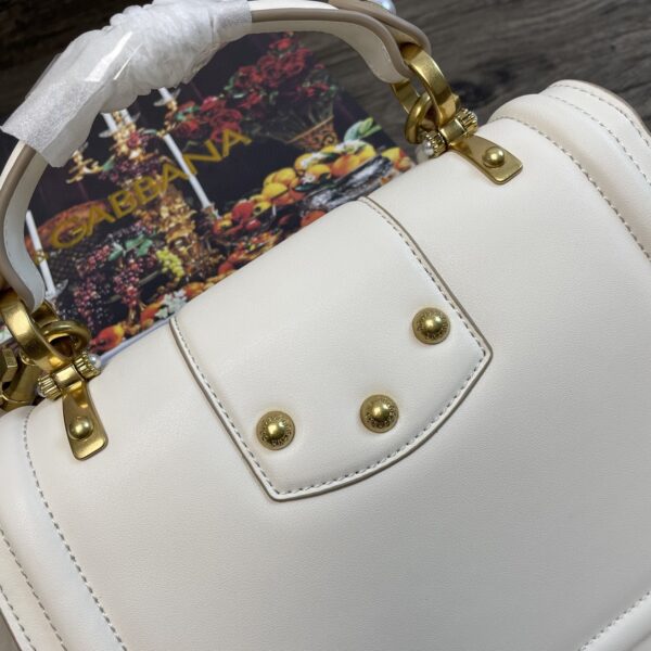Dolce & Gabbana DG Girls Bag In Quilted Nappa White For Women 10.6in/27cm DG