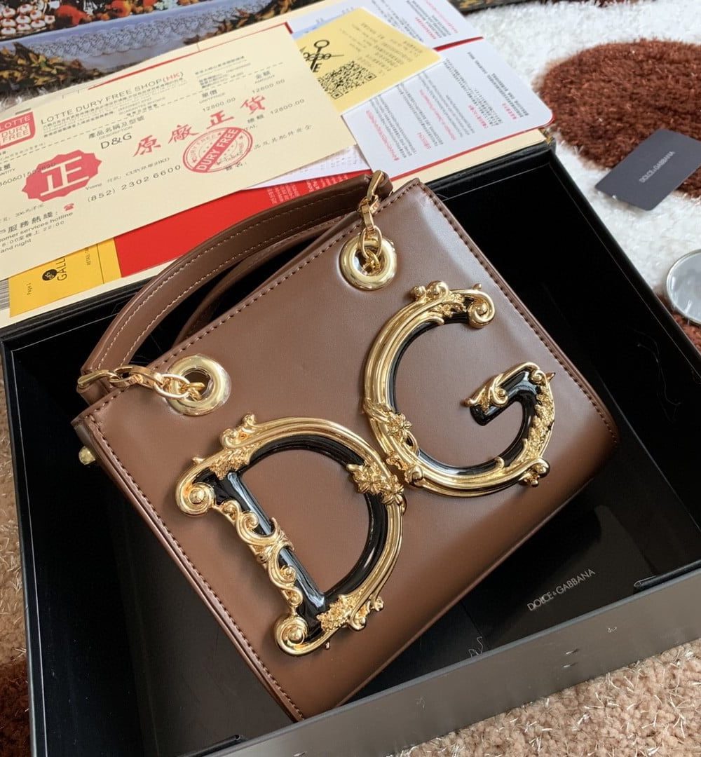 Dolce & Gabbana DG Girls Brown For Women 7.9in/20cm DG