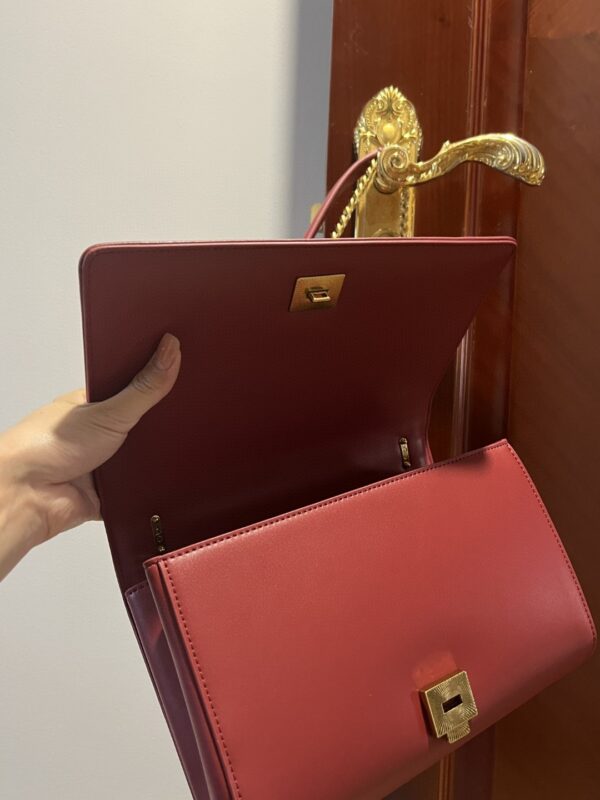 Dolce & Gabbana Large Devotion Bag In Quilted Nappa Burgundy For Women 10in/26cm DG