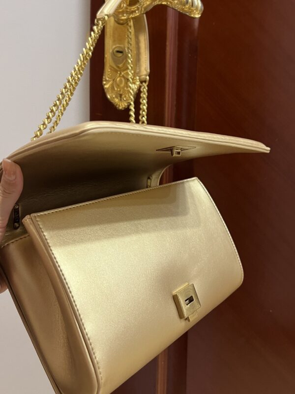 Dolce & Gabbana Large Devotion Bag In Quilted Nappa Gold For Women 10in/26cm DG