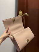 Dolce & Gabbana Large Devotion Bag In Quilted Nappa Pale Pink For Women 10in/26cm DG BB6651AV96780412