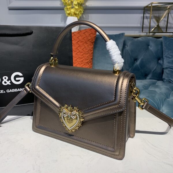 Dolce & Gabbana Medium Devotion Bag Bass For Women 9.5in/24cm