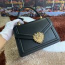 Dolce & Gabbana Medium Devotion Bag Black For Women 9.4in/24cm DG