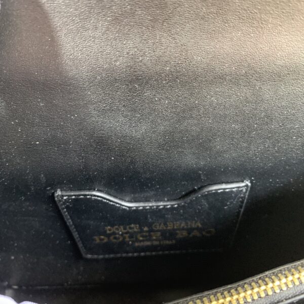 Dolce & Gabbana Medium Devotion Bag Black For Women 9.4in/24cm DG