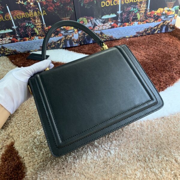 Dolce & Gabbana Medium Devotion Bag Black For Women 9.4in/24cm DG