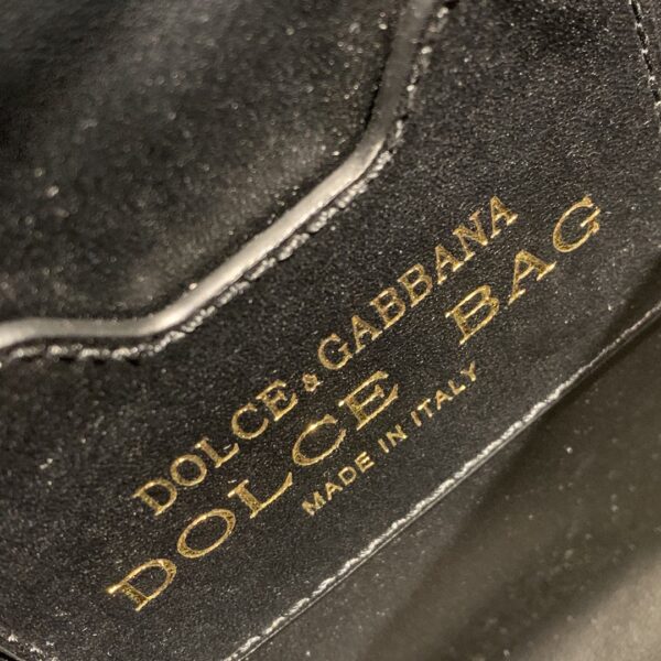 Dolce & Gabbana Medium Devotion Bag Black For Women 9.5in/24cm
