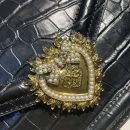 Dolce & Gabbana Medium Devotion Bag Black For Women 9.5in/24cm