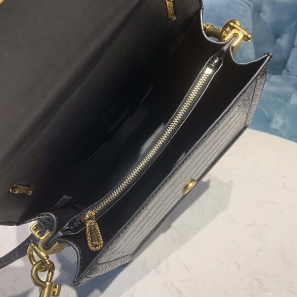 Dolce & Gabbana Medium Devotion Bag Black For Women 9.5in/24cm