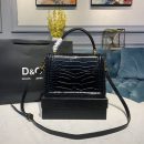 Dolce & Gabbana Medium Devotion Bag Black For Women 9.5in/24cm