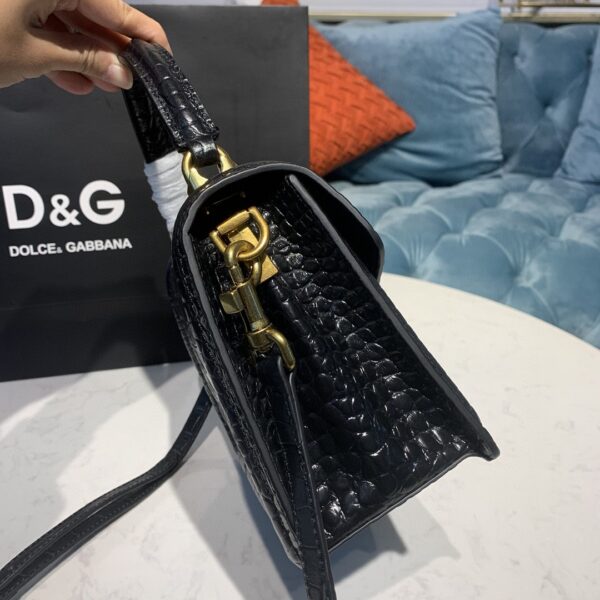 Dolce & Gabbana Medium Devotion Bag Black For Women 9.5in/24cm