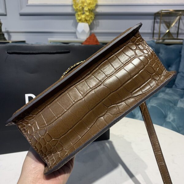 Dolce & Gabbana Medium Devotion Bag Brown For Women 9.5in/24cm