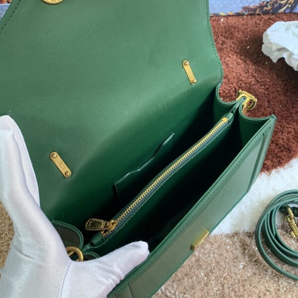 Dolce & Gabbana Medium Devotion Bag Green For Women 9.4in/24cm DG