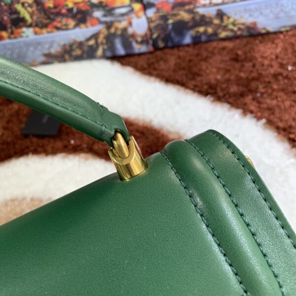 Dolce & Gabbana Medium Devotion Bag Green For Women 9.4in/24cm DG