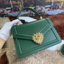 Dolce & Gabbana Medium Devotion Bag Green For Women 9.4in/24cm DG