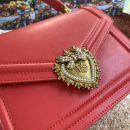 Dolce & Gabbana Medium Devotion Bag Red For Women 9.4in/24cm DG