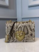 Dolce & Gabbana Medium Devotion Crossbody Bag Muticolour For Women 8.3in/21cm DG