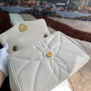 Dolce & Gabbana Medium Devotion Shoulder Bag In Quilted Nappa White For Women 10.2in/26cm DG