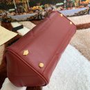 Dolce & Gabbana Medium Sicily Bag In Quilted Burgundy For Women 10.2in/26cm DG