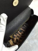 Dolce & Gabbana Medium Sicily Handbag In Dauphine Black For Women 10.2in/26cm DG  BB4347A100180999