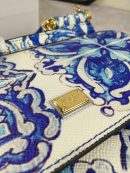 Dolce & Gabbana Medium Sicily Handbag In Dauphine Muticolour For Women 10.2in/26cm DG