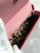 Dolce & Gabbana Medium Sicily Handbag In Dauphine Pink For Women 10.2in/26cm DG BB4347A10018H402