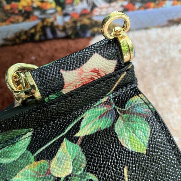 Dolce & Gabbana Medium Sicily Handbag Unique Print Motifs Muticolour For Women 10.2in/26cm DG