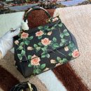 Dolce & Gabbana Medium Sicily Handbag Unique Print Motifs Muticolour For Women 10.2in/26cm DG