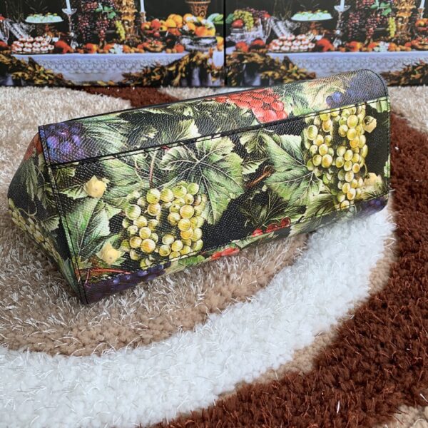 Dolce & Gabbana Medium Sicily Handbag Unique Print Motifs Muticolour For Women 10.2in/26cm DG