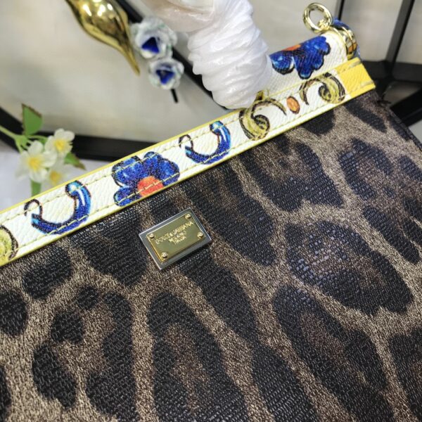 Dolce & Gabbana Medium Sicily Handbag Unique Print Motifs Muticolour For Women 10.2in/26cm DG