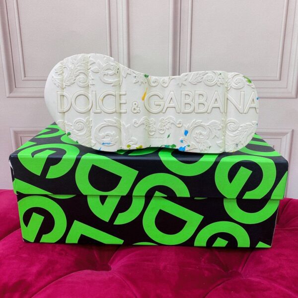 Dolce & Gabbana Nappa Daymaster Sneakers White For Women DG Shoes