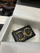 Dolce & Gabbana Nappa DG Girls Shoulder Bag Black For Women 8.3in/21cm DG  BB6498AZ80180999