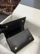 Dolce & Gabbana Nappa DG Girls Shoulder Bag Black For Women 8.3in/21cm DG  BB6498AZ80180999