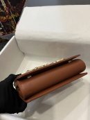 Dolce & Gabbana Nappa DG Girls Shoulder Bag Brown For Women 8.3in/21cm DG