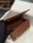 Dolce & Gabbana Nappa DG Girls Shoulder Bag Brown For Women 8.3in/21cm DG