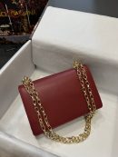 Dolce & Gabbana Nappa DG Girls Shoulder Bag Burgundy For Women 8.3in/21cm DG