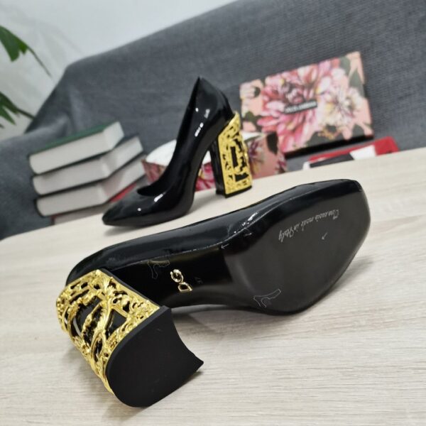 Dolce & Gabbana Nappa Pumps Black For Women DG Shoes