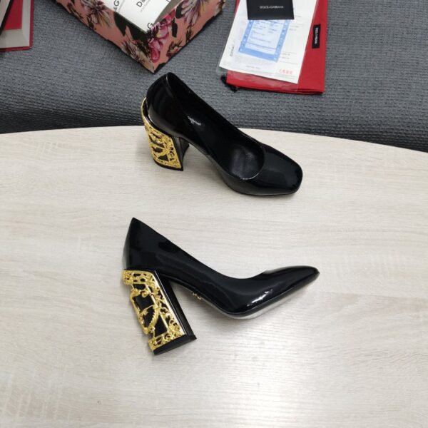 Dolce & Gabbana Nappa Pumps Black For Women DG Shoes
