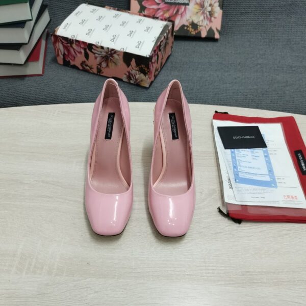 Dolce & Gabbana Nappa Pumps Pink For Women DG Shoes