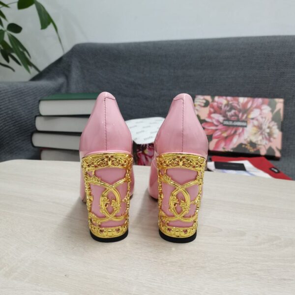 Dolce & Gabbana Nappa Pumps Pink For Women DG Shoes